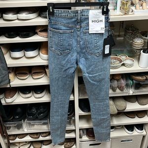 Rag & Bone Nina Highrise Skinny button fly new with tags xs 23